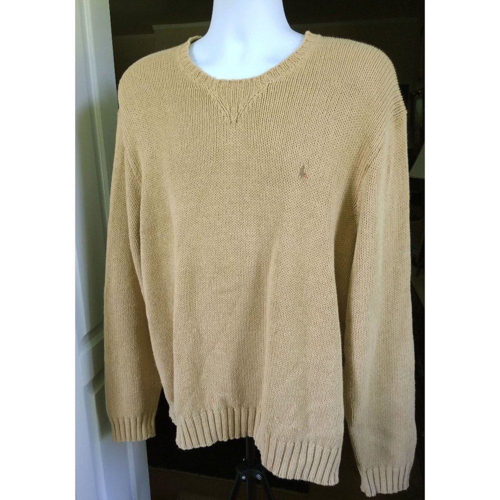 Polo Sweater XXL Linen Cotton XXL